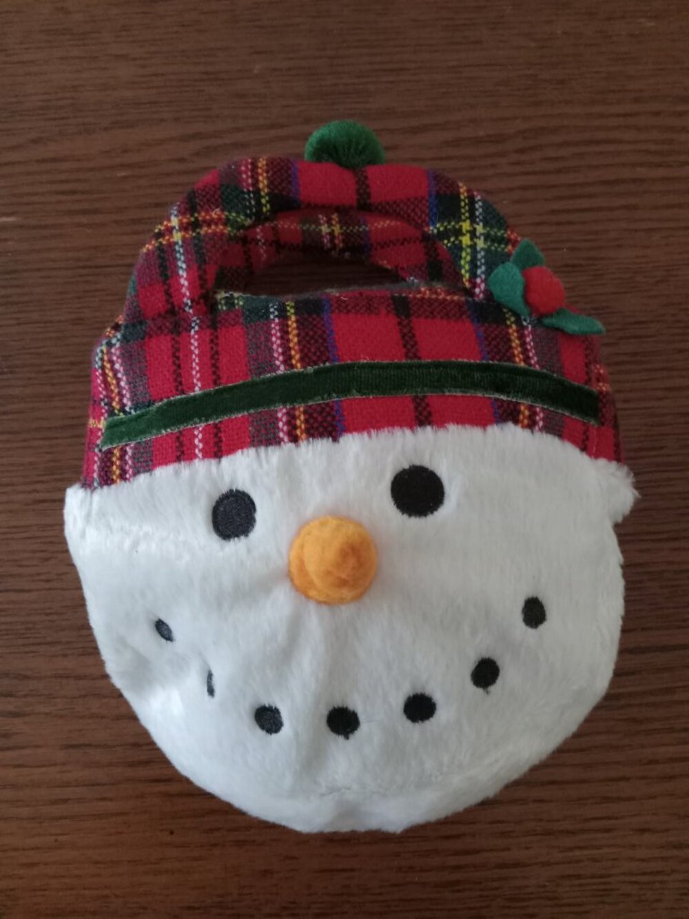 Plush Snowman Purse